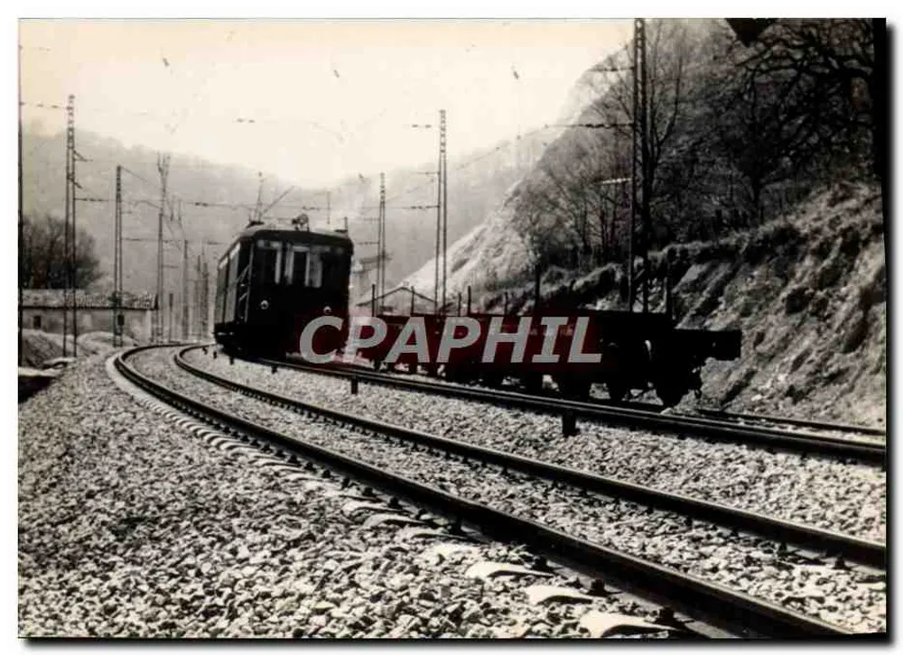 Spanische Eisenbahnlinie nahe Alasua — Verlag STUDEF B 500 2 60 - Vorderseite