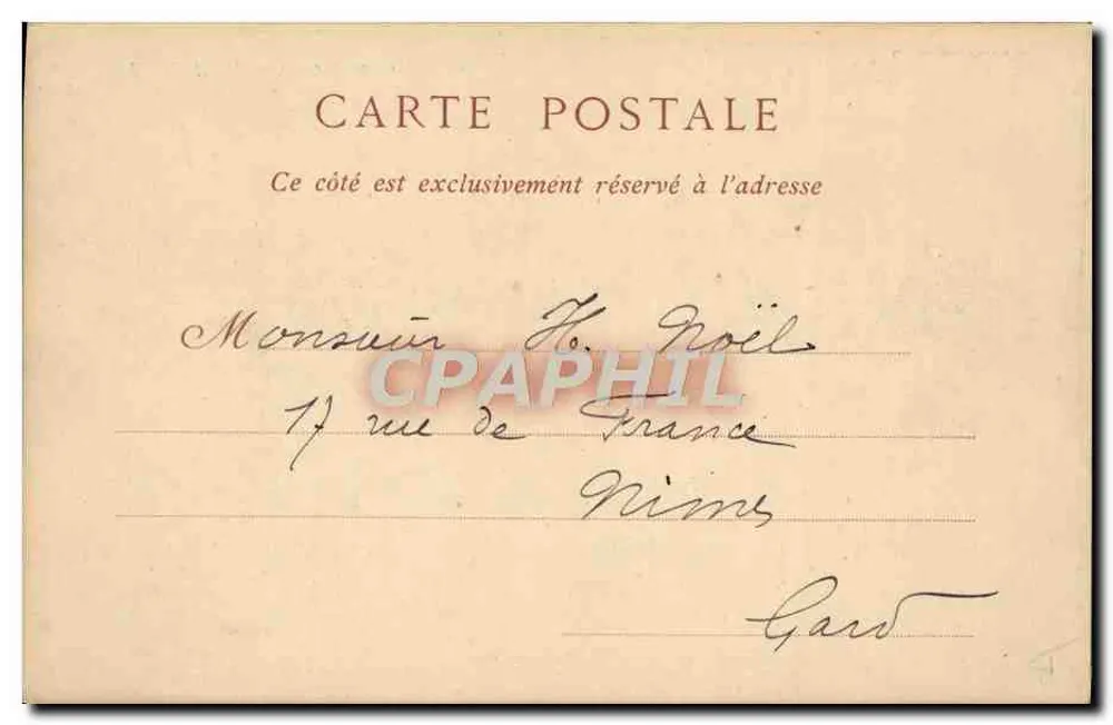 LE HAVRE — Abfahrt eines Drei-Mast-Schiffes — Collections ND Phot - Rückseite