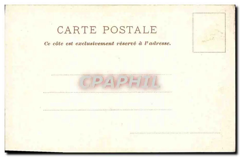 Zelt am Strand in Deauville — Verlag Depose, Nr. 3 - Rückseite
