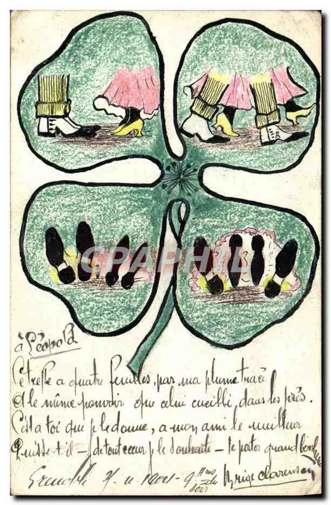 Quattro donne — disegnata da una penna — Henri Gavarni - Recto