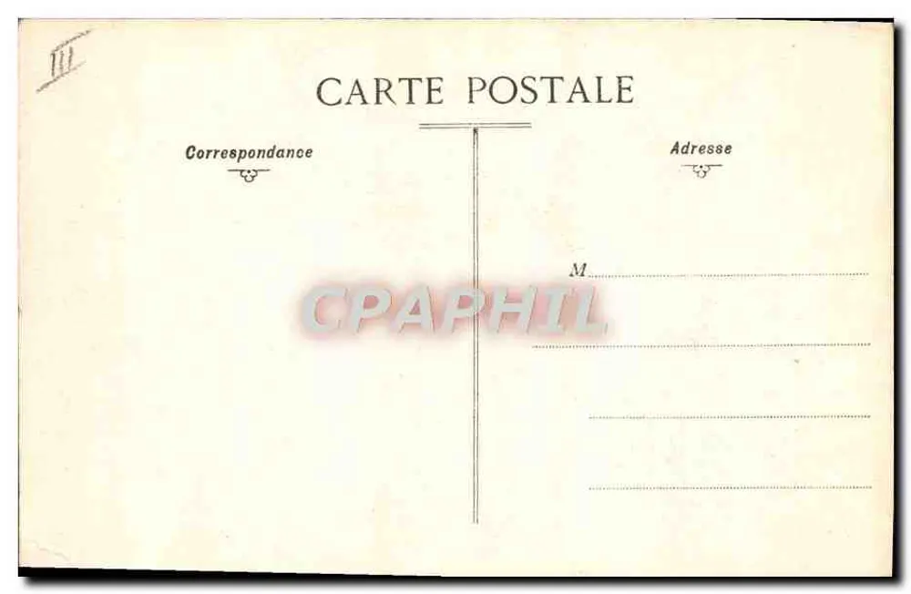 Montpellier — Caserne de Gendarmerie — Éd. J. Albaïlle, n° 284 - Verso