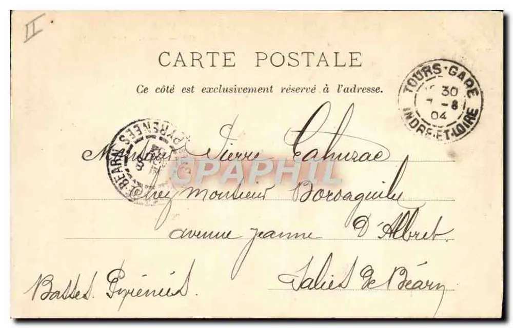 Tours — Gendarmeria — Editor não identificado, n° 268 - Verso