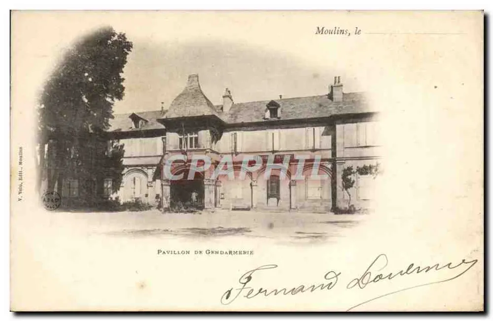 Moulin, der — Pavillon der Gendarmerie — Y. Tull, Edit. Moulin - Vorderseite