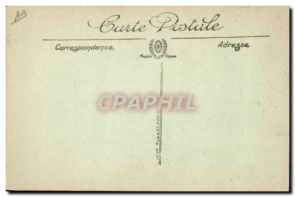 Marinha de Guerra — O Submarino « Papin » — LL. — Editor Lévy, Paris, n° 129 - Verso