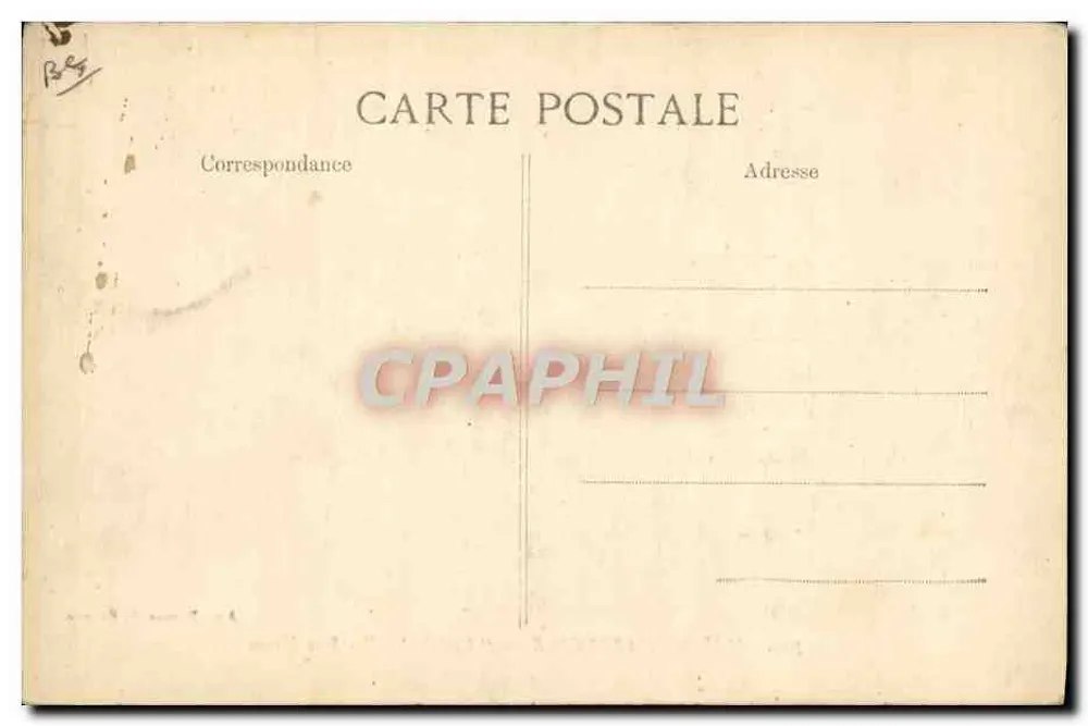 Submarino 'Cigogne' — Marinha Nacional — Para as Senhoras da França - Verso