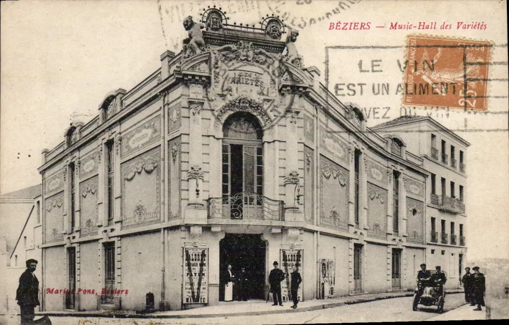 Béziers — Music-Hall des Variétés — Marine Pons, Béziers - Vorderseite