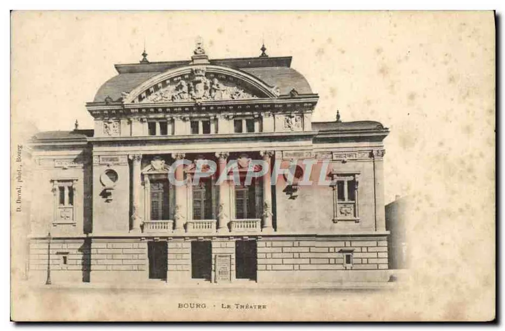 Bourg - O Teatro — D. Revial, fot. Bourg - Frente
