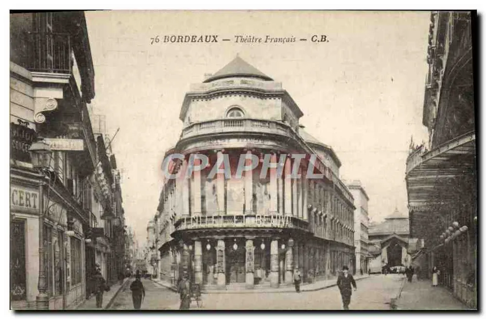 Bordeaux — Teatro Francês — C.B. - Frente