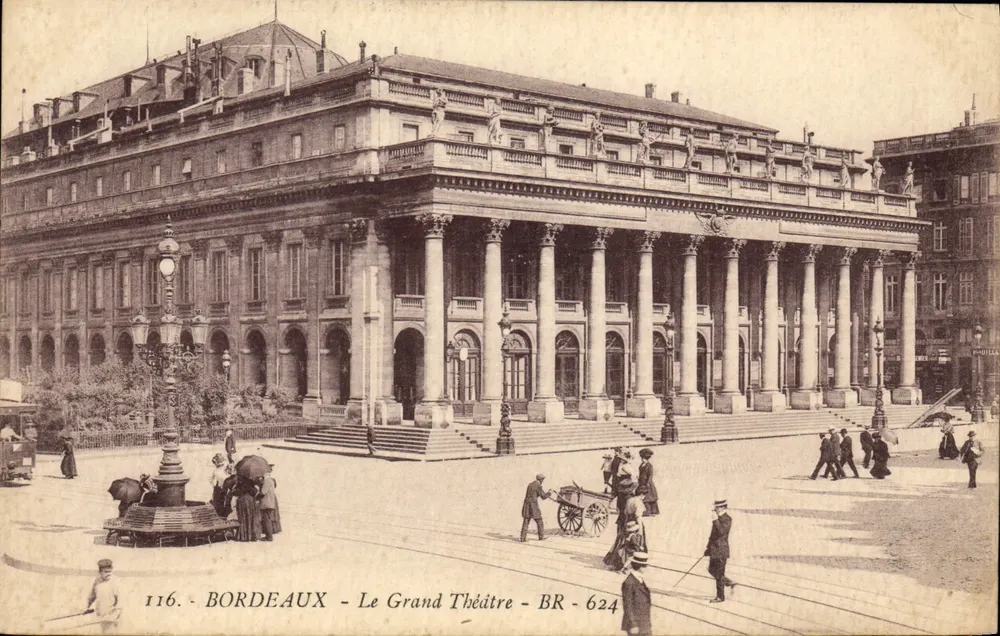 Bordeaux — O Grande Teatro — BR - 624 - Frente
