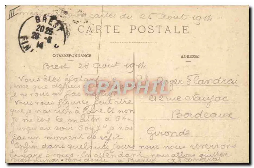 Brest - O Teatro — editor F. T. Brest, n°13 - Verso