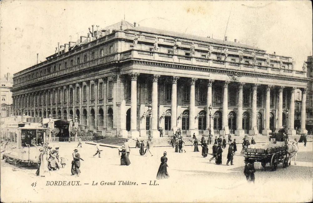 Bordeaux — O Grande Teatro — LL. — n°43 - Frente