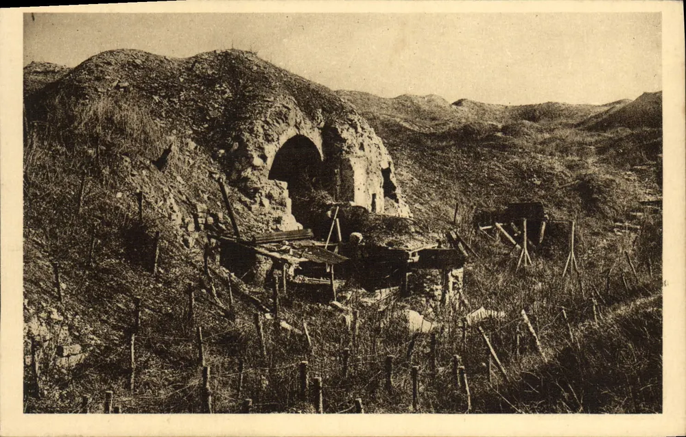Fort de Souville — 1916 bombardiert und angegriffen — Imprimerie de Douaumont - Vorderseite