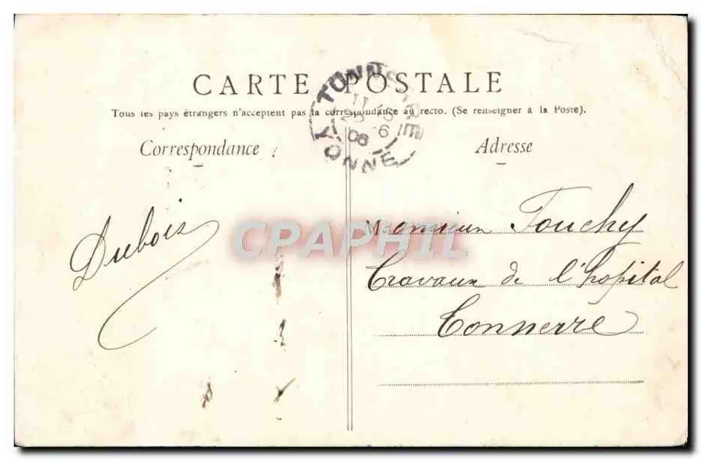 Amiens — A Cátedra da Catedral — Editor desconhecido, n° 29 - Verso