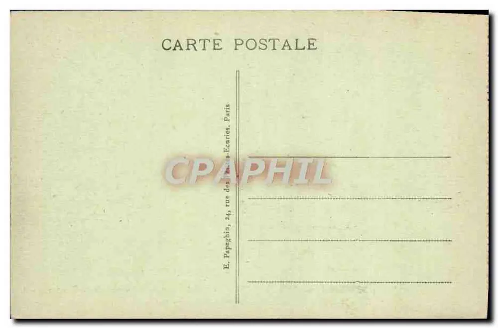 St-GERMAIN-en-LAYE (S.-et-O.) — Der Kreisverkehr der Avenue de la Dauphine — A. P. - Rückseite