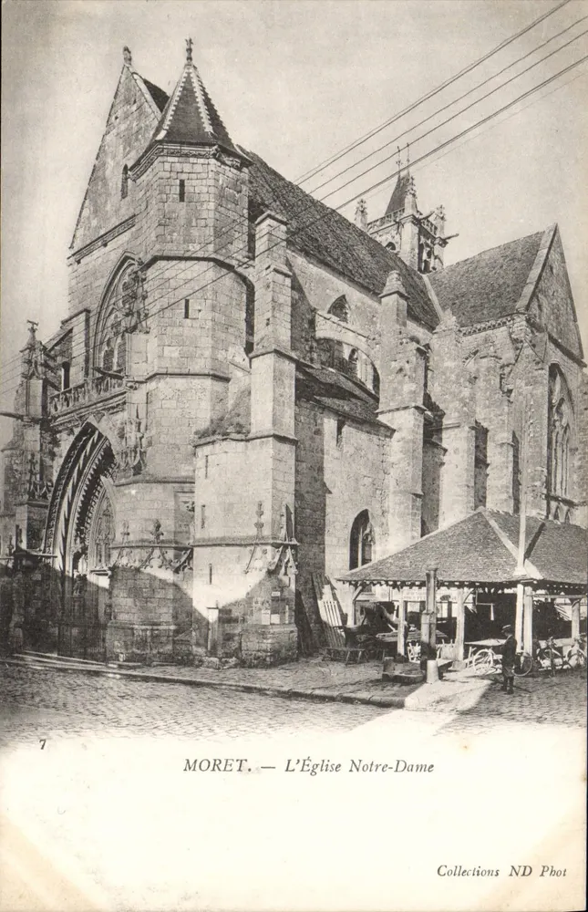 Moret — A Igreja Nossa Senhora — Collections ND Phot, n°7 - Frente