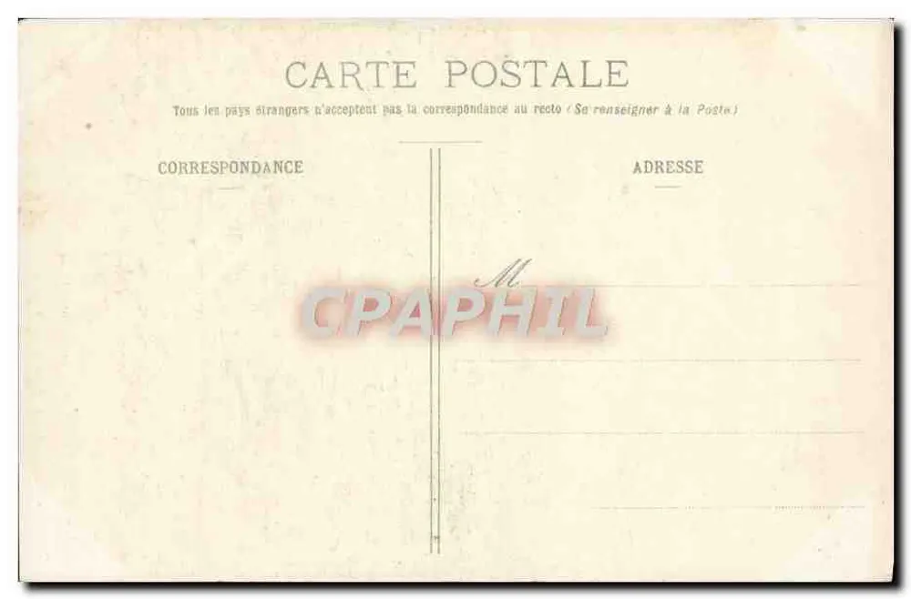 Parthenay — Portal der Notre-Dame de la Coul dre (5. Auflage) — Cliché Contant, Sammlung A. Bourdeau - Rückseite