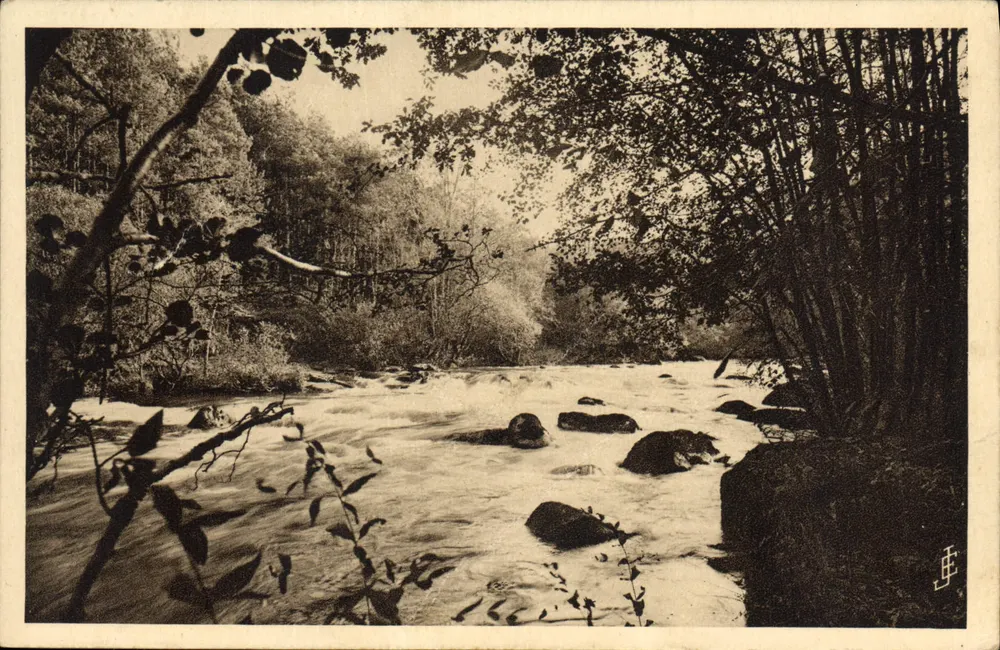 La Rouvre unter dem Felsen von Ôtre — Schweiz der Normandie, Bd. 24 — Verlag Art Éd. Stéphanie, Candé-sur-Loire - Vorderseite