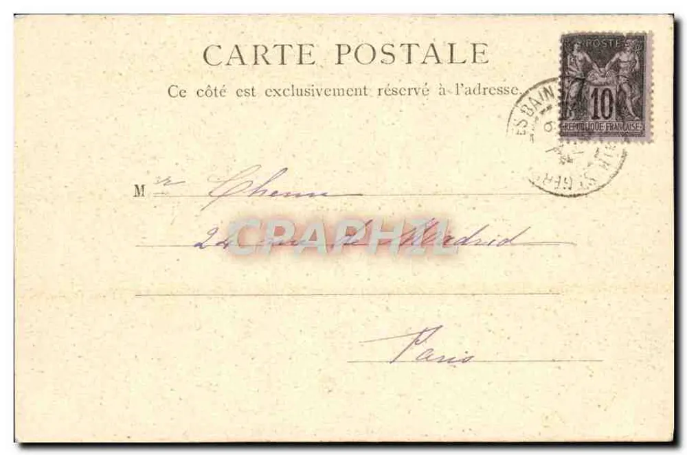 Ponte da Caille — Annecy — editor não identificado - Verso