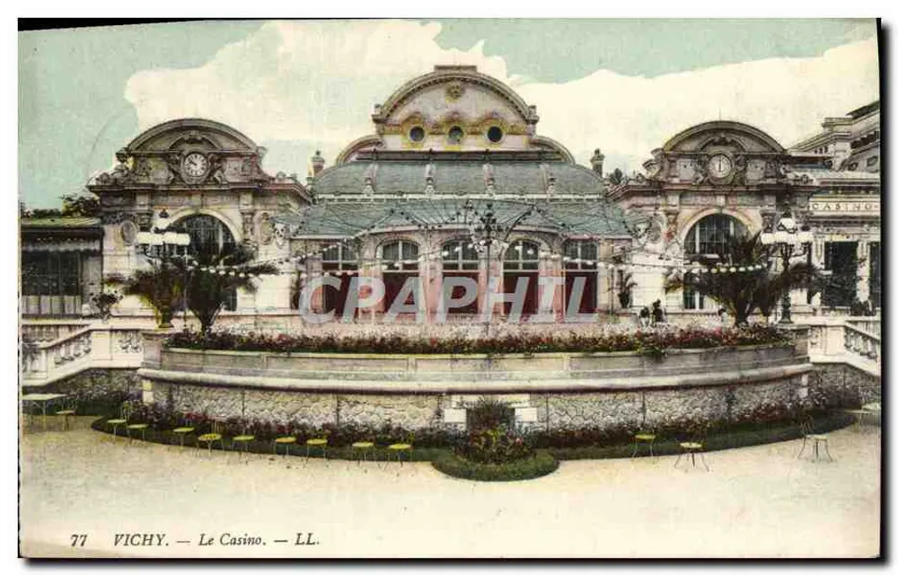 Vichy — O Casino — LL. n°77 - Frente