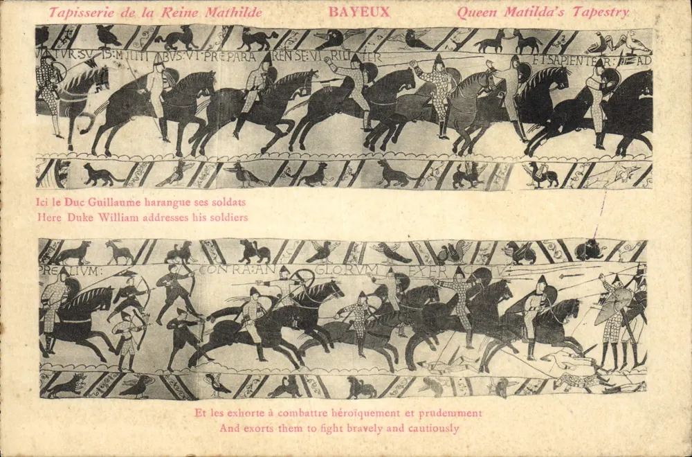 Tapisserie der Königin Mathilde — Bayeux — Verlag nicht sichtbar - Vorderseite
