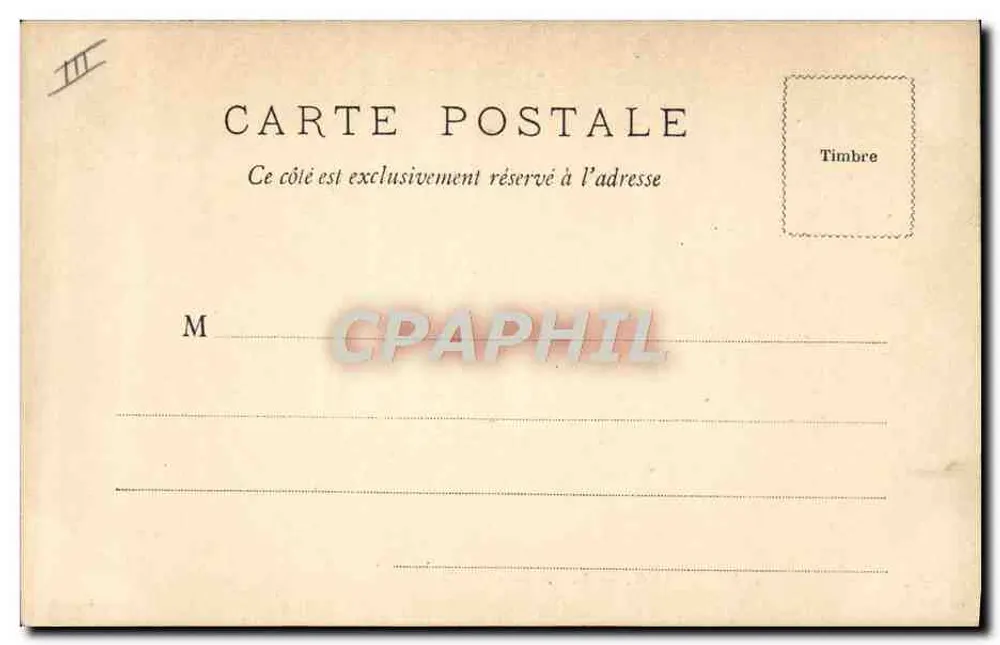Bordeaux — La Donane und die Südufer — W. F. Déposé - Rückseite