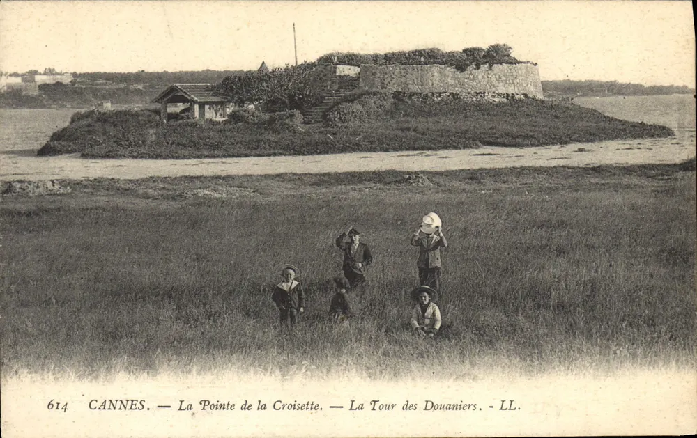 CANNES — Die Spitze der Croisette — Die Zollturm — LL. n°614 - Vorderseite