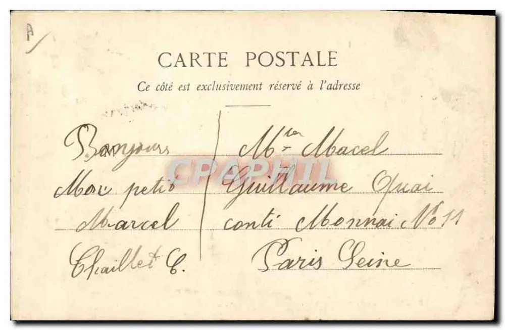 Le Creusot — Betriebe der Herren Schneider et Cie, Marine-Montage — G. Pauzet, Verlag Le Creusot - Rückseite