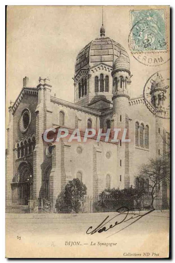 Dijon — A Sinagoga — Coleção ND Fotográfica, n°57 - Frente