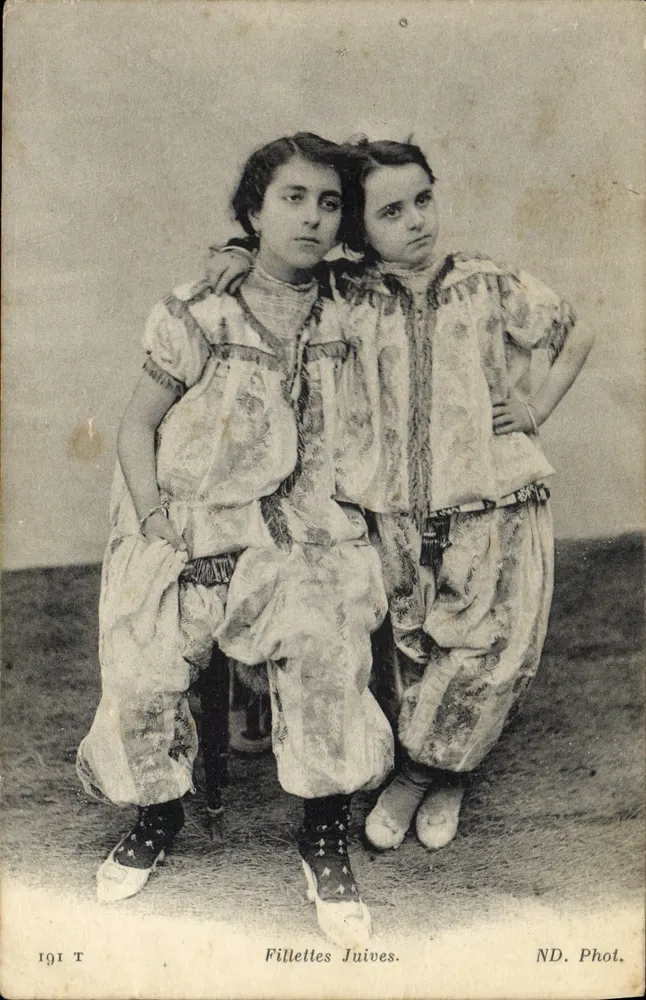 Jüdische Mädchen — ND. Foto — 191 T - Vorderseite