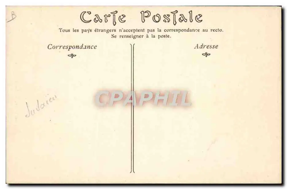 Dijon — A Sinagoga — ND Phot - Verso