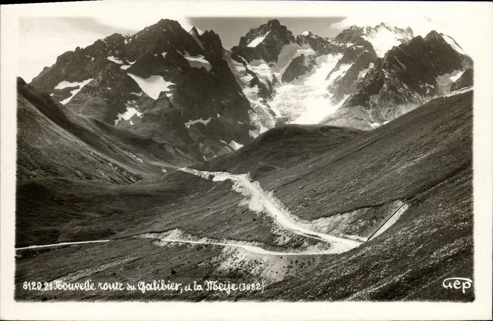 Neue Galibierstraße, bei der Mécije (3982) — A. Houplier-La Tronche (Frankreich) - Vorderseite
