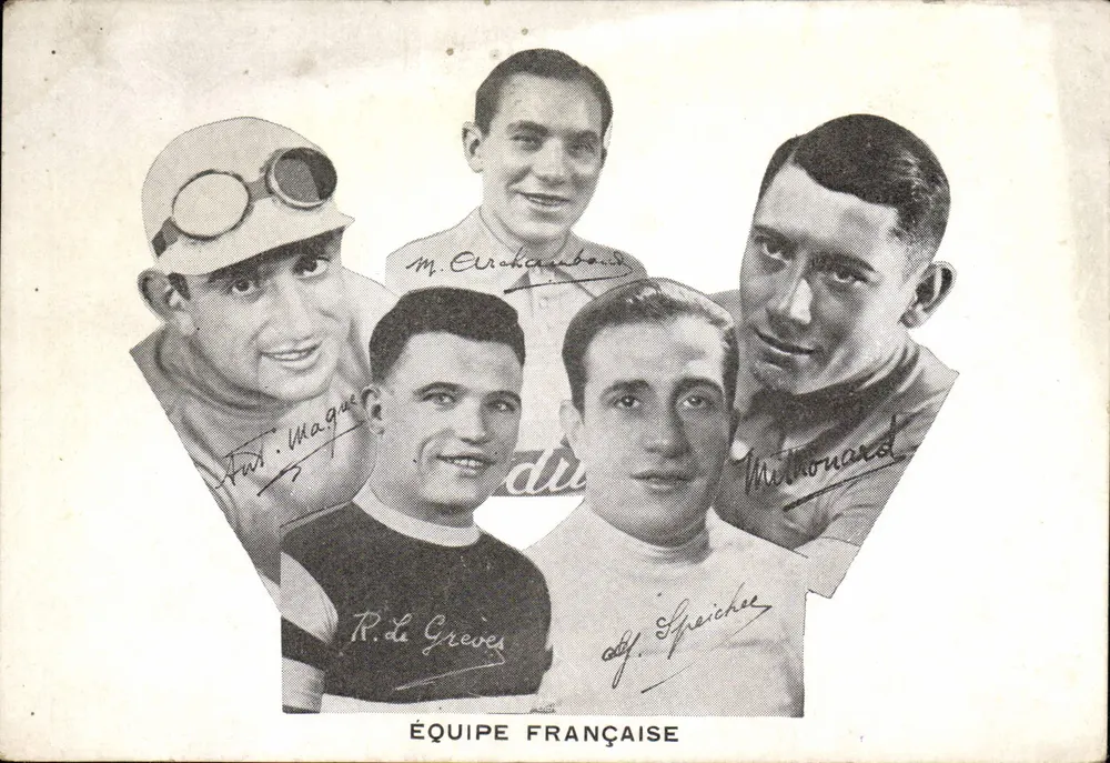 Zespół francuski — rowery - Awers