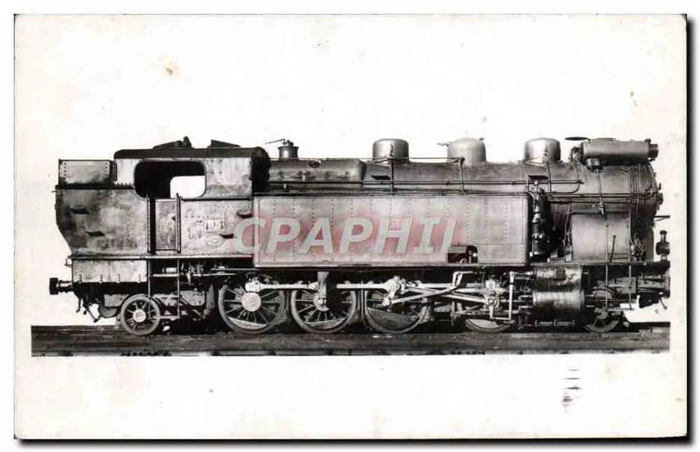 Dampflok mit Überheizung Schmidt — Serie 5301-5400 — Éditions d'Art 'JAN' - Vorderseite