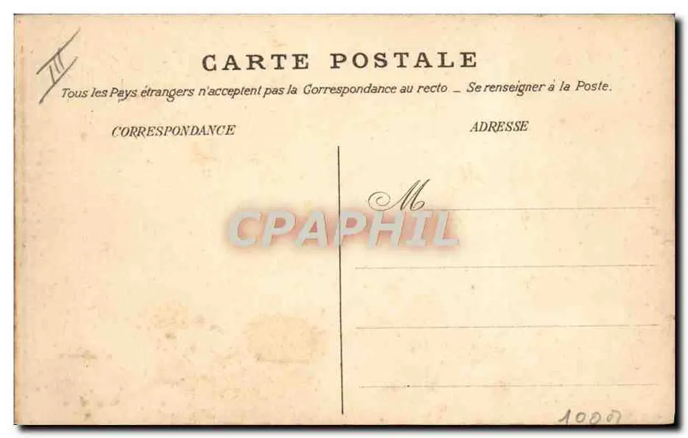O Redoutable — Navio da Marinha Francesa — Ed. Chanteperdrix n°124 - Verso