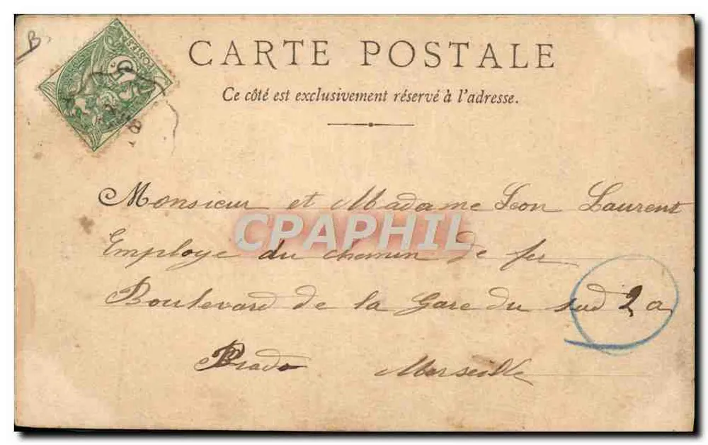 Minha Ninette — Canção ilustrada em 4 cenas — R.F. Laclau, Toulouse, N° 42 - Verso
