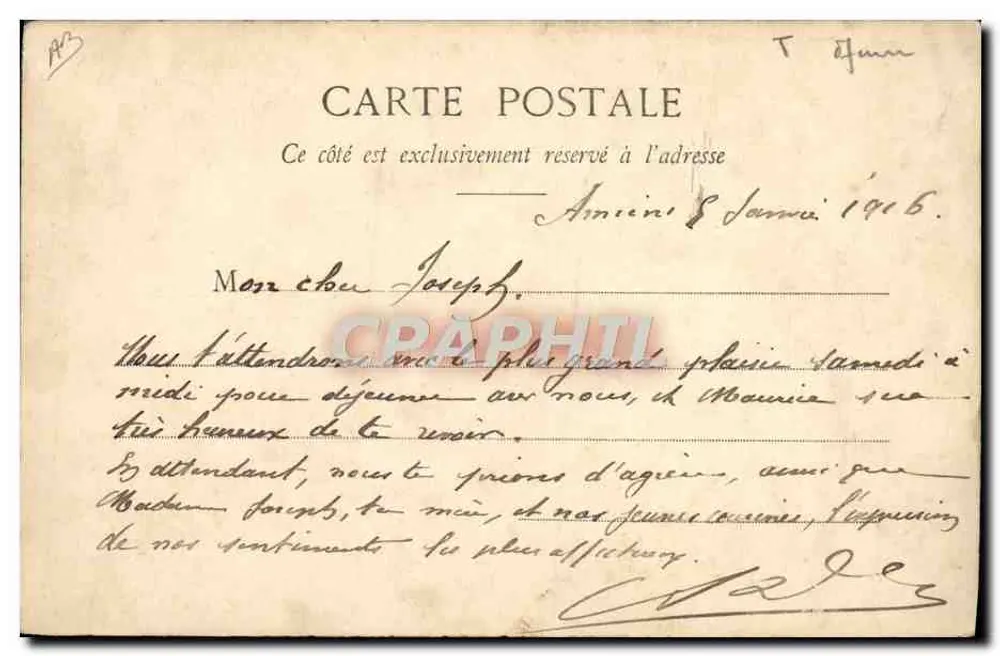 O Preço do Amor — Humor — Editor H. G. H. (H. G. H. Paris) n° 20 - Verso