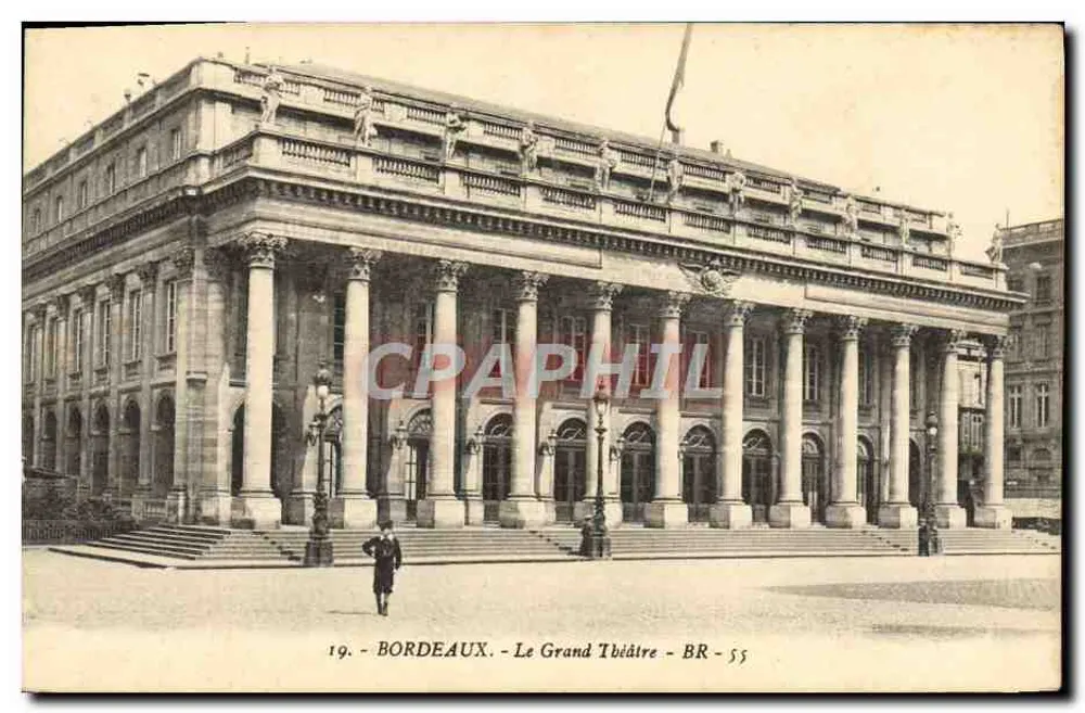 Bordeaux - A Grande Ópera — editor BR-55 - Frente
