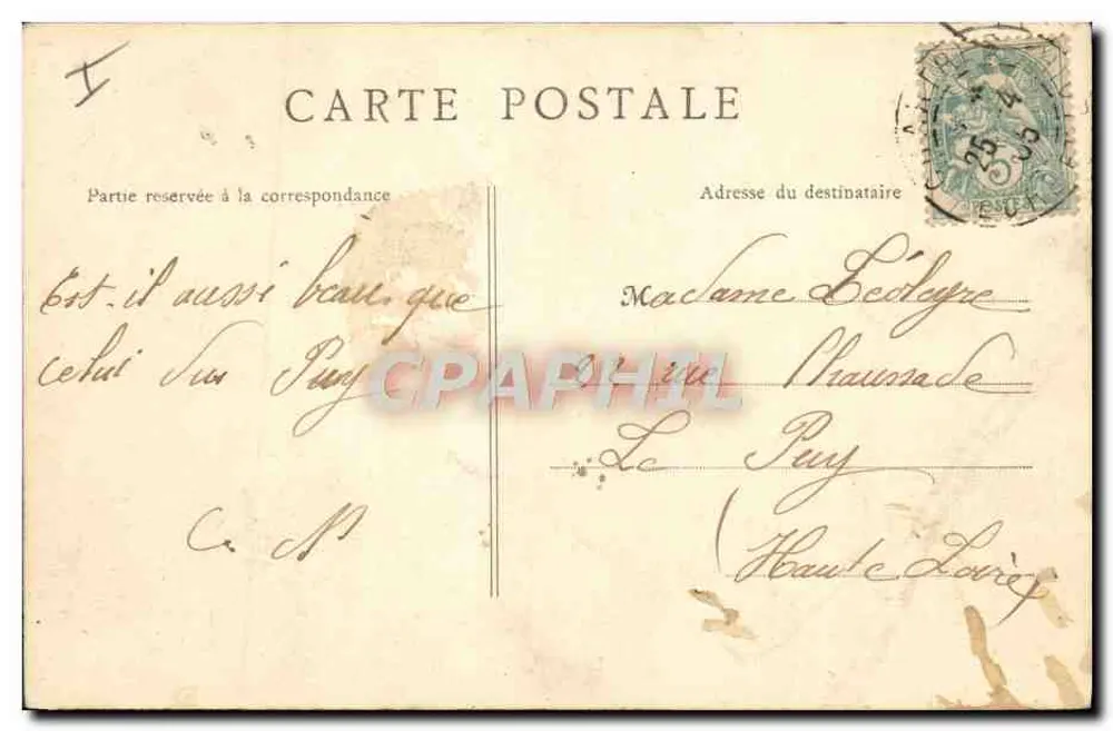 Chartres — O Teatro — B. F., Paris, n°15 - Verso