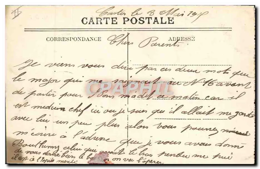 Castres — Teatro Municipale — Edit. D.F. - Verso