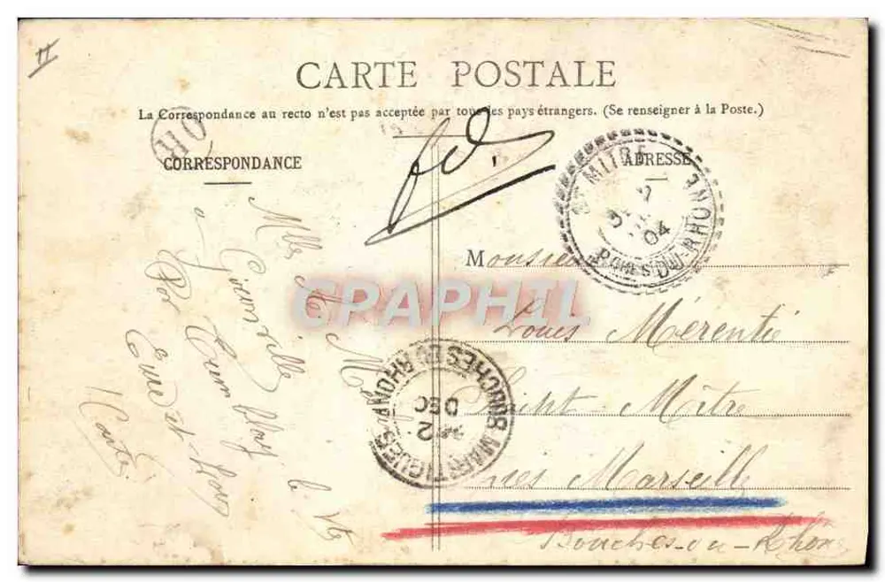 Chartres — O Teatro — Ch. Foucault, edit., Dreux - Verso