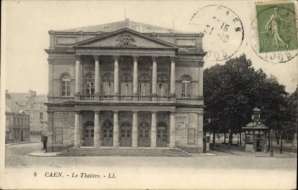 Caen — O Teatro — LL - Frente