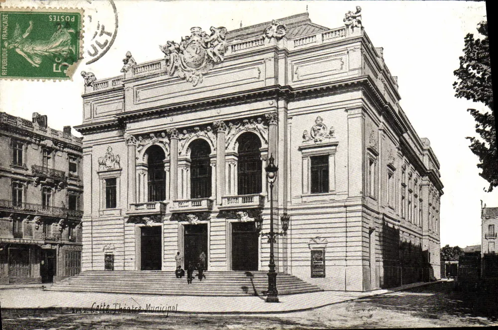 Teatro Municipal — Cetta — editor V. Gatte - Anverso