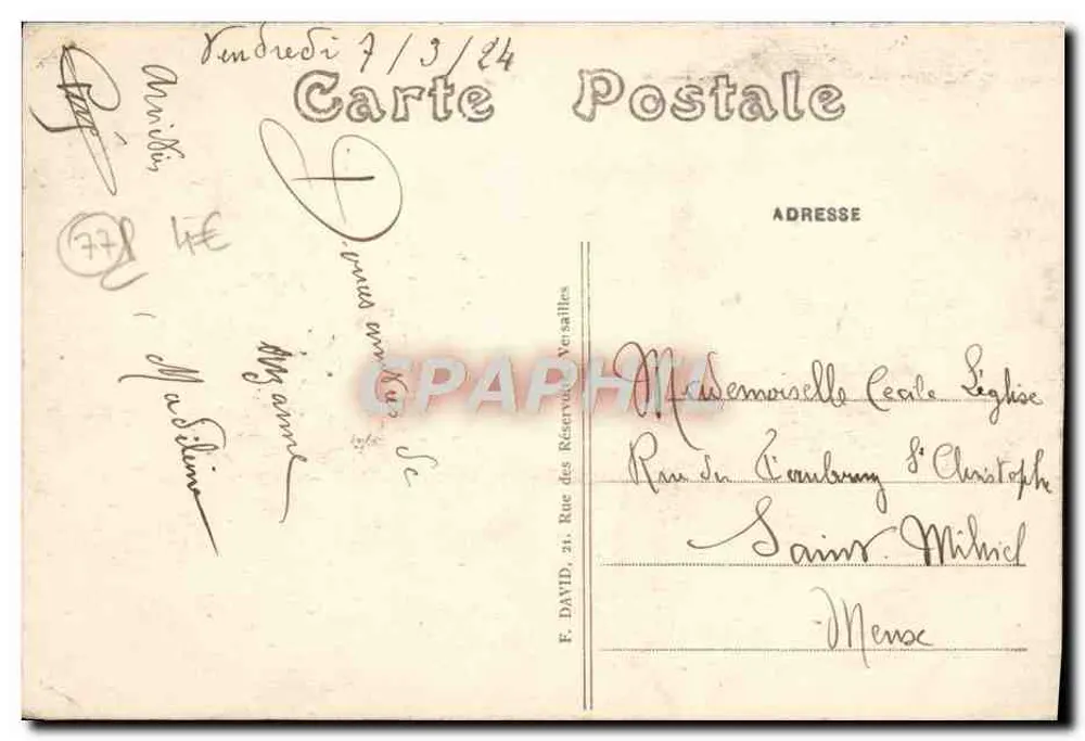 Melun — Vista Geral — Editor ARMAGIE - Verso
