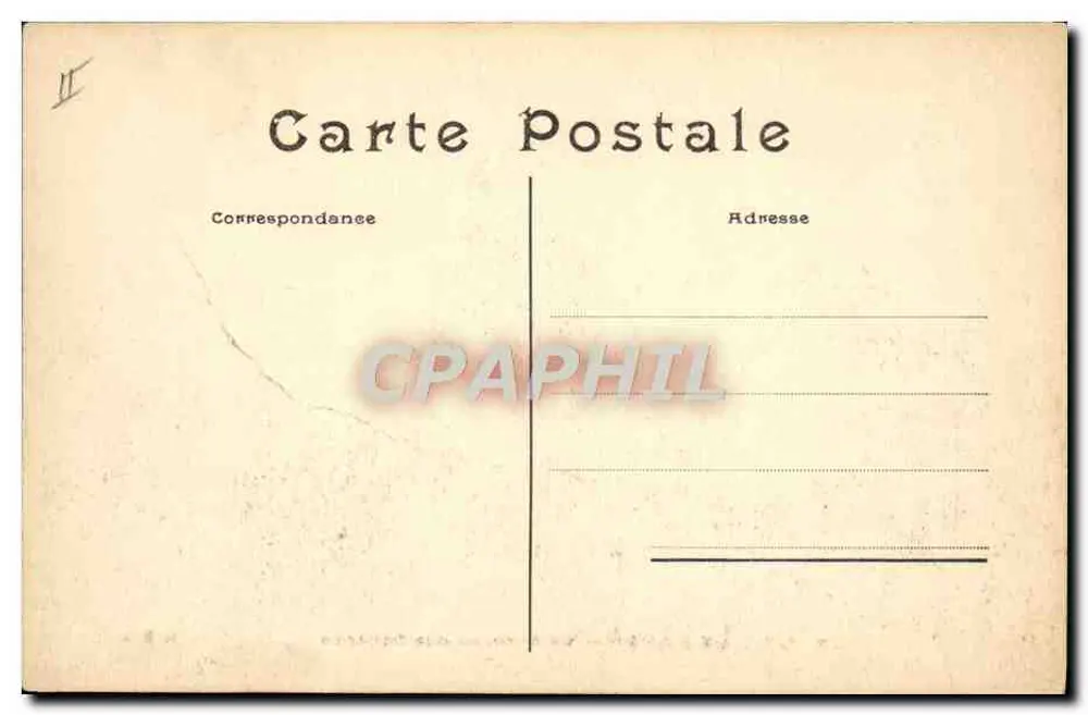 Le Havre — A Caserne das Douches — S.R.A. n°117 - Verso