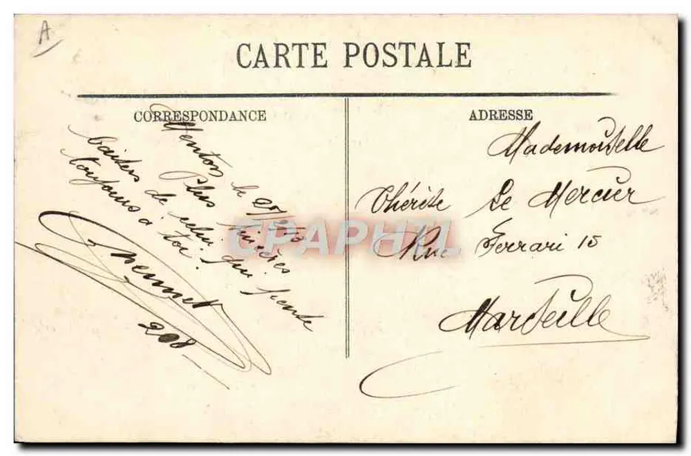 Munton — Französische Zollbeamte an der Grenze — Verlag S.I. n°81 - Rückseite