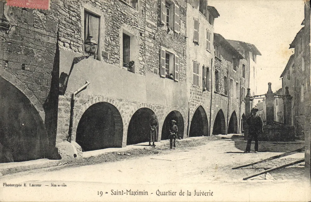 Saint-Maximin - Judenviertel — Phototypie E. Lacour — n°19 - Vorderseite