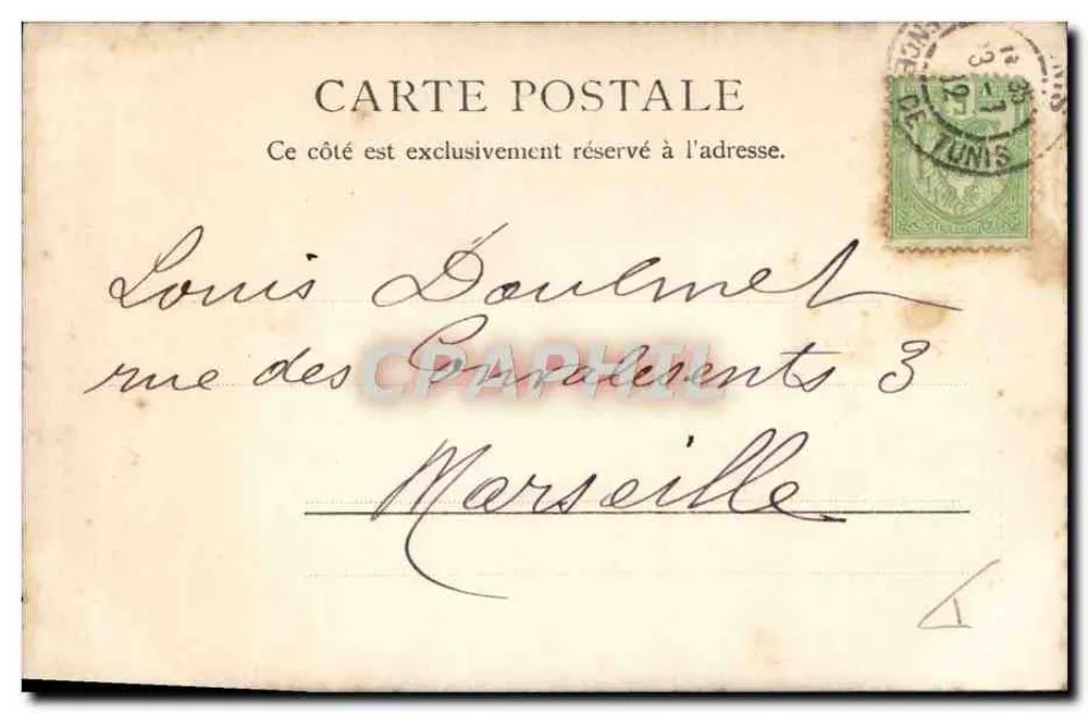 Jüdische Frauen im traditionellen Kleid — Photo Garrigues Tunis — 169 - Rückseite