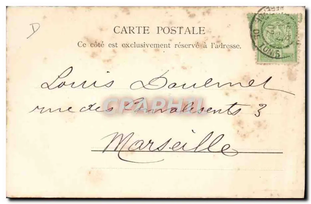 Grosse juive — Tunisi — Foto Garrigues — 87 - Verso