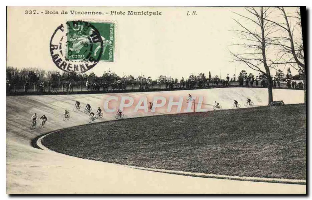 Bois de Vincennes - Gemeindebahn — J. H. — n° 337 - Vorderseite