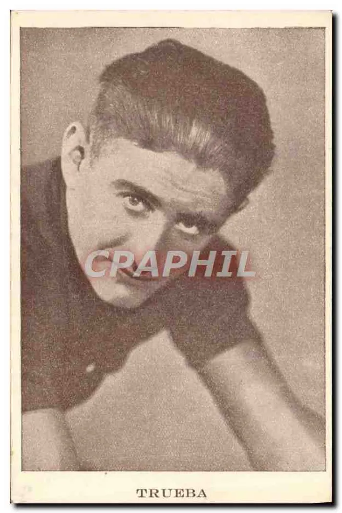 Retrato de homem — Trueba — editor desconhecido, número de série não visível - Frente